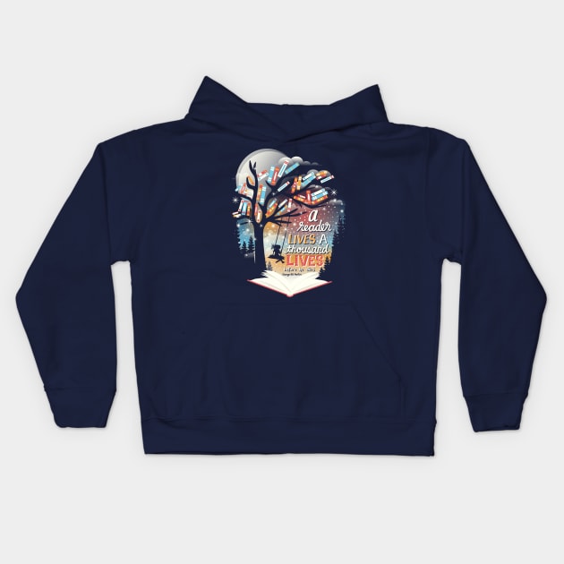 Thousand lives Kids Hoodie by risarodil